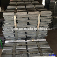 Lingot de zinc pur standard national 99,995% de haute qualité